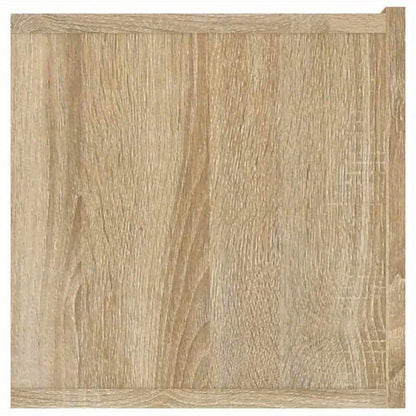 tv meubel – tv kast – tv meubelen – tv dressoir – tv wandmeubel – ruimtebesparend design – Sonoma eiken MDF hout 80x30x30 cm