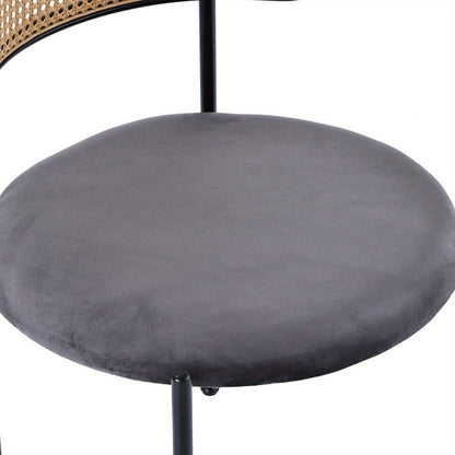 Eetkamerstoelen – Stoelen – Zitstoelen – Lounge Stoelen – Stoelen Set – Modern Minimalistisch – Set Van 4 – Met Stabiele Metalen Poten – Comfortabel En Duurzaam – Grijs