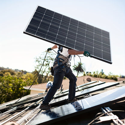Zonnepaneel – Solar Panel – Zonnecel Module – Zonne-energie Paneel – Opwekker – 150W Hoog Rendement – Monokristallijn 12V