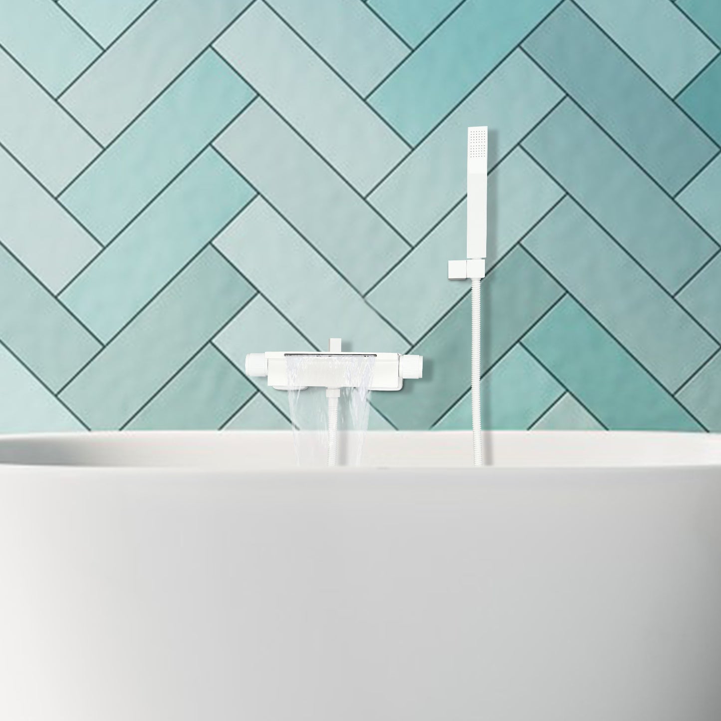 Doucheset – Douchekraan – Mengkraan – Regendouche – Handdouche – Wandmontage – Single-Lever Mengkraan – Modern Tijdloos Ontwerp