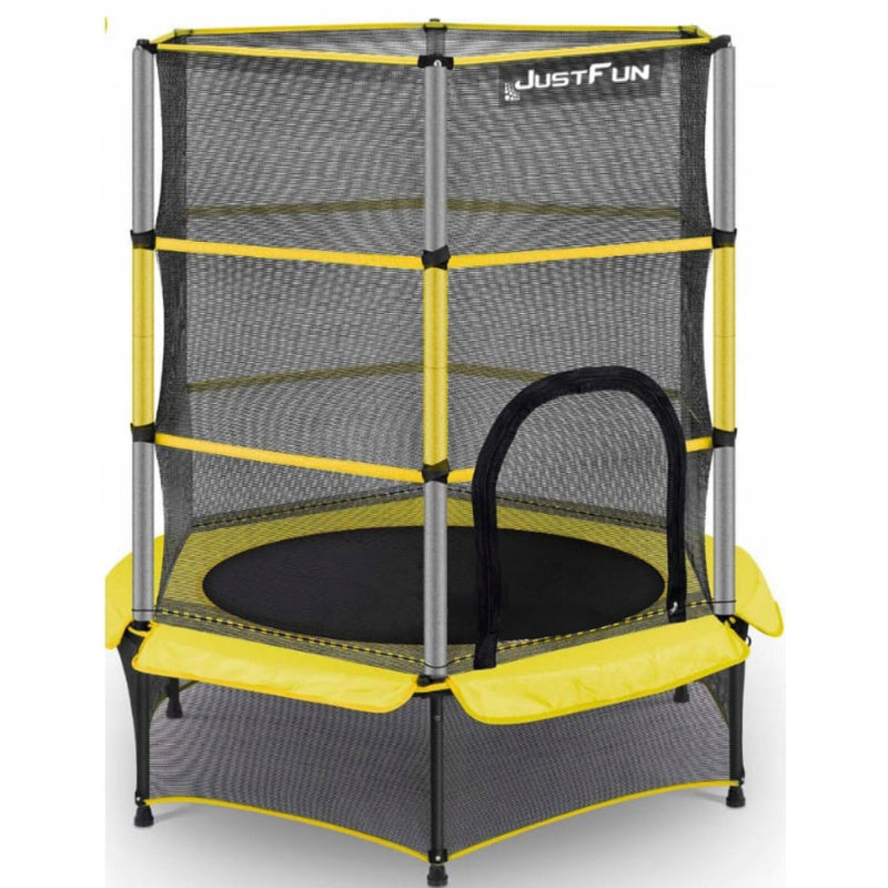 Trampoline – Springmat – Buitenspeelgoed – Kindertrampoline – Speeltoestel – Veiligheidsnet 125 cm – UV-bestendig springdoek 140 cm