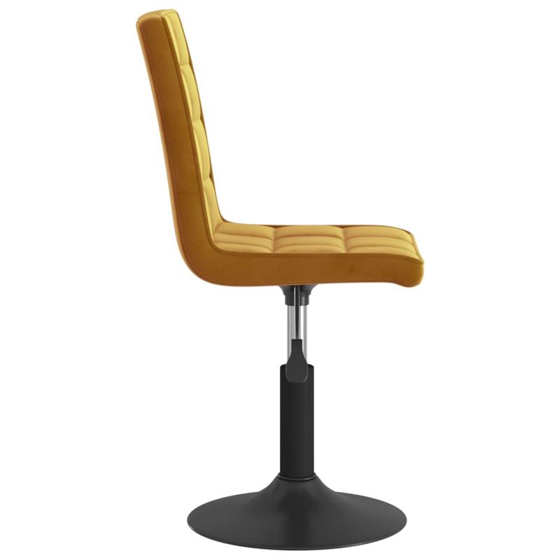 Draaibare Eetkamerstoelen – Eetkamerstoelen Met Armleuning – Keukenstoelen – Retro Stoelen – Eetkamerstoelen Set 4 – Comfortabel En Ergonomisch – Bruin Met Houten Poten