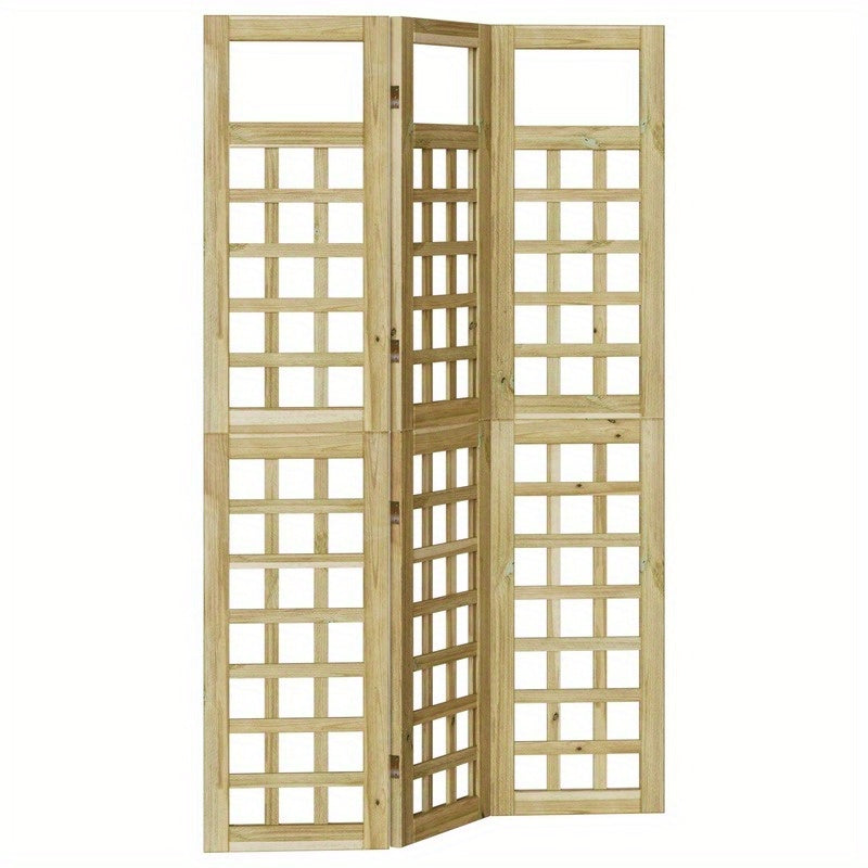 Outdoor Scherm – Tuinscherm – Windscherm – Privacy Scherm – Schutting – 120x180 cm – Gemaakt Van Stevig Grenenhout – Natuurlijk Design