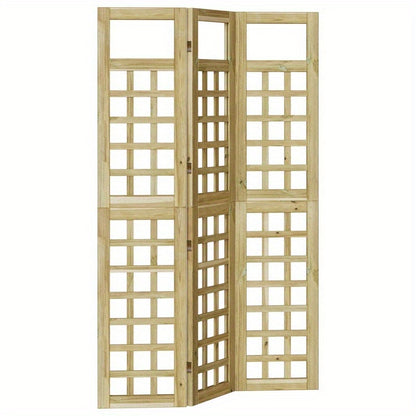 Outdoor Scherm – Tuinscherm – Windscherm – Privacy Scherm – Schutting – 120x180 cm – Gemaakt Van Stevig Grenenhout – Natuurlijk Design