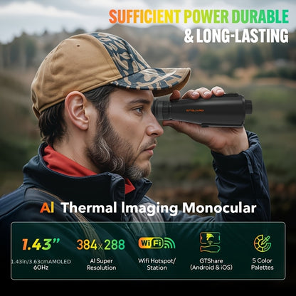 Nachtkijker – Nachtzichtapparaat – Warmtebeeldkijker – Infraroodverrekijker – Monoculair – 8x Digitale Zoom – 10 Uur Batterijduur