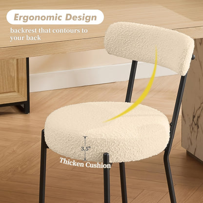 Set of 2 Mid-Century Modern Bar Stools | With Backrest and Footrest, 66cm Seat Height, Metal Frame and Faux Leather, Vintage Style for Kitchen, Bar, Dining Room, Home Bar, Cafe Bridge