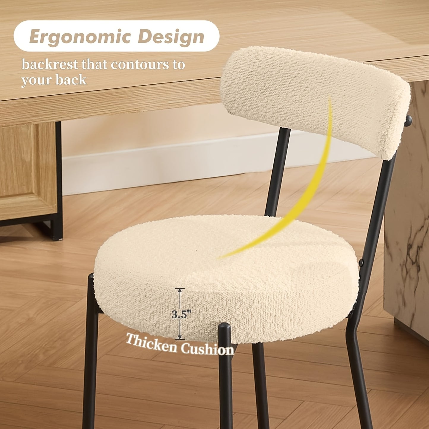 Set of 2 Mid-Century Modern Bar Stools | With Backrest and Footrest, 66cm Seat Height, Metal Frame and Faux Leather, Vintage Style for Kitchen, Bar, Dining Room, Home Bar, Cafe Bridge