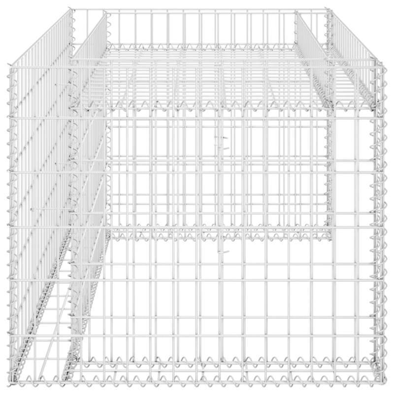 Grasmaaierhoes – Afdekhoes – Beschermhoes – Tuinberging – Duwmaaierhoes – Heavy-Duty Stalen Frame – Weerbestendig 110x80x60 cm