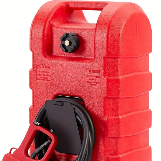 Brandstoftank – Benzinetank – Dieselcontainer – Jerrycan – Mobiele Brandstoftank – 56,78 Liter Inhoud – Met Wielen en Hevelpomp