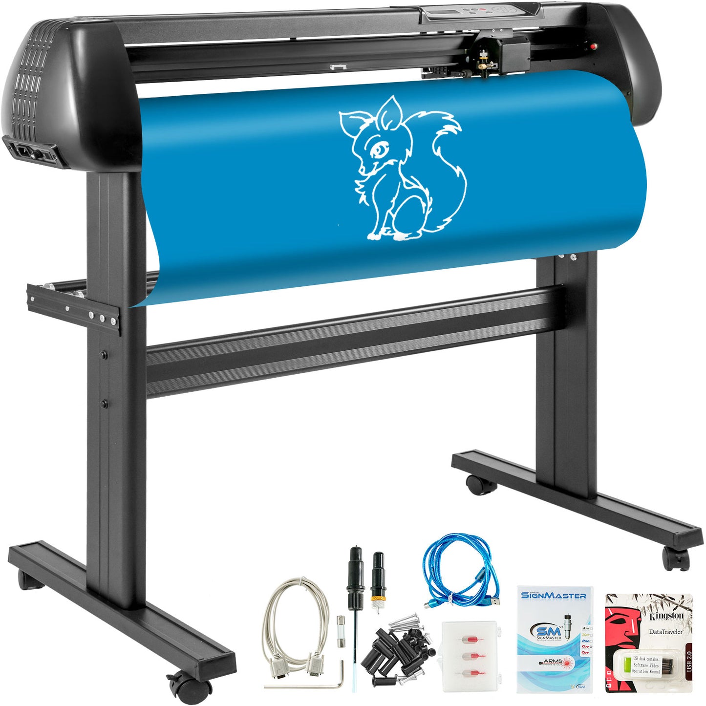 Vinylsnijder – Vinyl Plotter – Snijplotter – Sticker Snijder – Snijmachine – 28 Inch Snijbreedte – Instelbare Snijdruk & Snijsnelheid