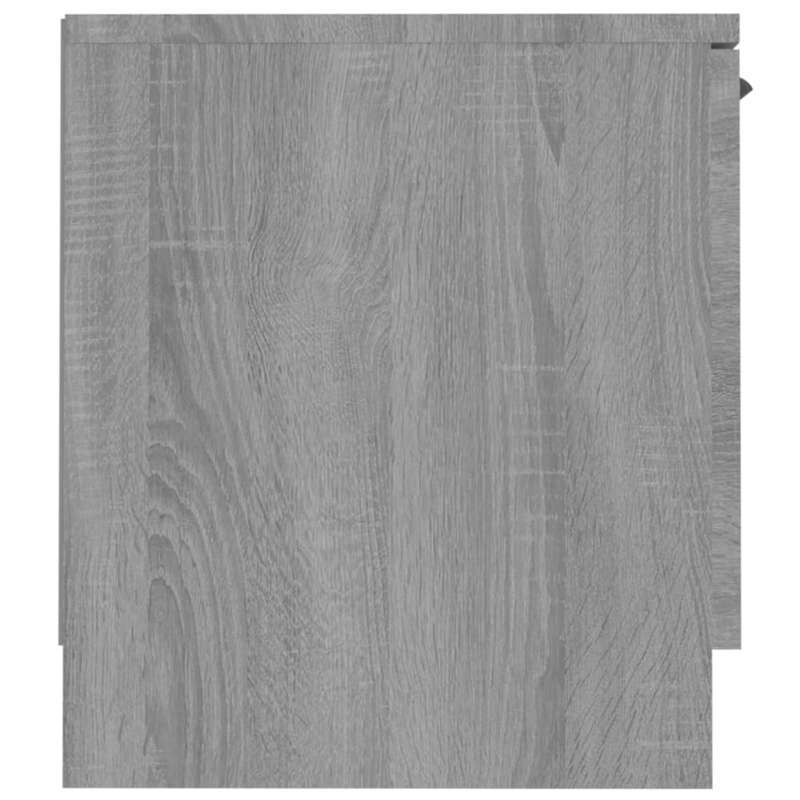 Tv-meubel – Tv-kast – Tv-dressoir – Mediameubel – Opbergkast – Grijs Sonoma – 140x35x40 cm – Houtmateriaal