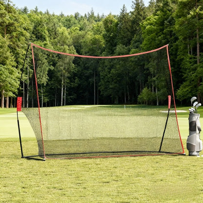 Portable Heavy-Duty Golf Practice Net - Indoor/Outdoor Rebound Net Suitable for all Skill Levels, Durable Target Training Net for Home, Driveway, Balcony, Easy Assembly & Compact Storage for Golf Swing Improvement & Control T