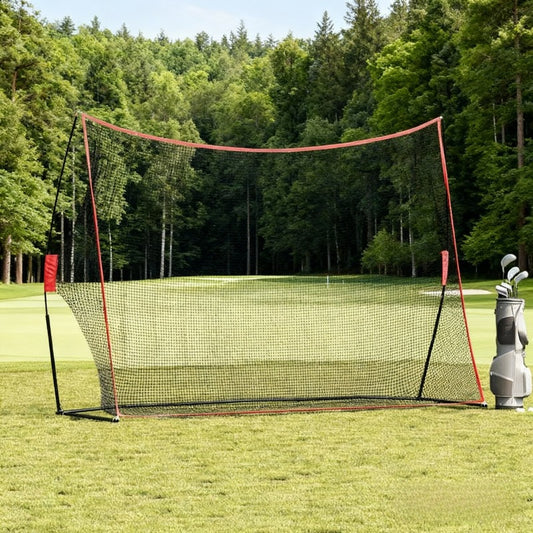 Portable Heavy-Duty Golf Practice Net - Indoor/Outdoor Rebound Net Suitable for all Skill Levels, Durable Target Training Net for Home, Driveway, Balcony, Easy Assembly & Compact Storage for Golf Swing Improvement & Control T