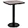 Bistro Tafel – Eettafel – Terrastafel – Bistrotafel – Koffietafel – Compact 50x50x75 cm – MDF Blad Met Stalen Poot