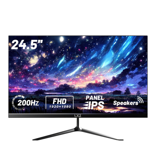 Gaming Monitor – Gaming Scherm – Beeldscherm – Computerscherm – Monitor 24,5 Inch – Full HD 1080p – 200Hz Verversingssnelheid – Ingebouwde Speakers
