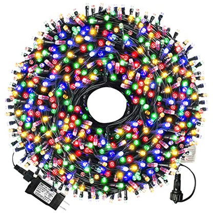 Elenut - LED Copper Wire Light String - Waterproof - LED Light String - DIY Wedding Party Christmas Decoration - Christmas Lights - Light String - Waterproof - 20M - 200LED