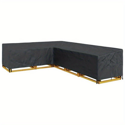Outdoor Cover – Tuinhoes – Beschermingshoes – Meubelhoes – Canopy – 600D Oxford Stof – 355x275x80 cm – Scheurvast – Stevige Constructie