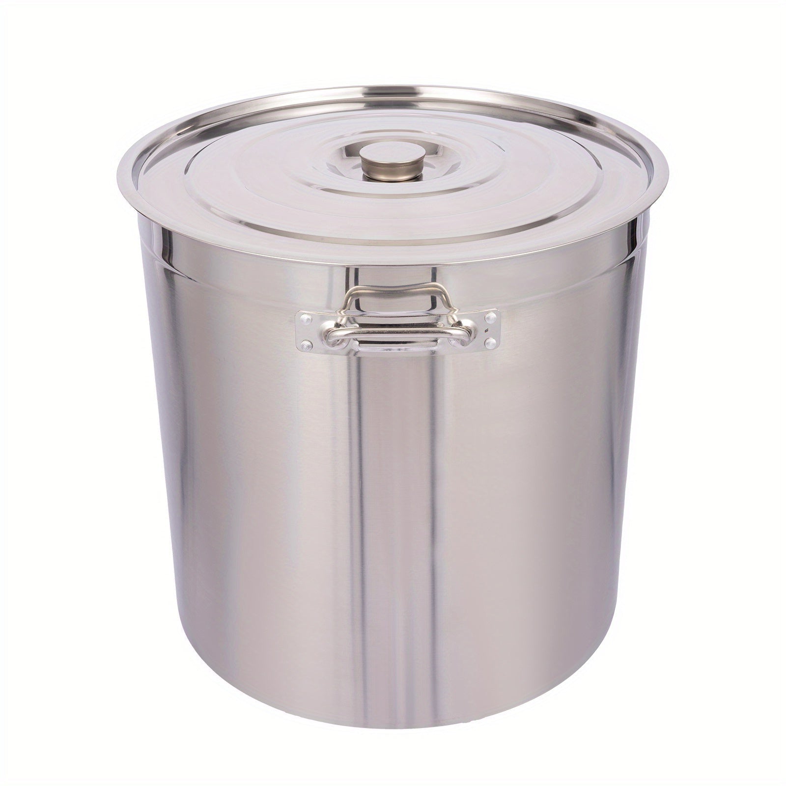 Soepketel – Soeppot – Kookpot – Stoofpan – Grote Pan – Roestvrij Staal 304 – 98 Liter Inhoud - QUORE