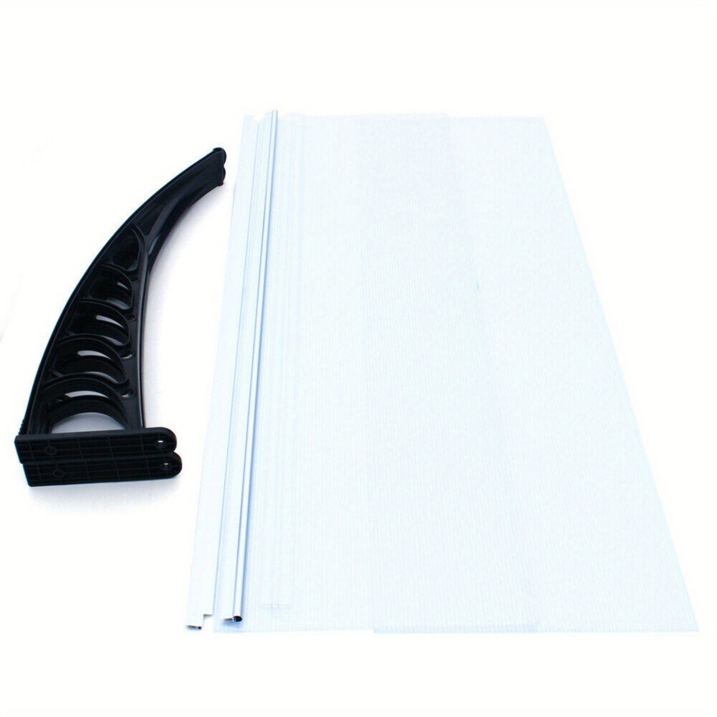 Deurkap – Deuroverkapping – Voordeur Overkapping – Balkonkap – Regendak – Transparant Polycarbonaat – Weerbestendig & Brandvertragend – 150 cm Breedte