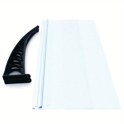 Deurkap – Deuroverkapping – Voordeur Overkapping – Balkonkap – Regendak – Transparant Polycarbonaat – Weerbestendig & Brandvertragend – 150 cm Breedte