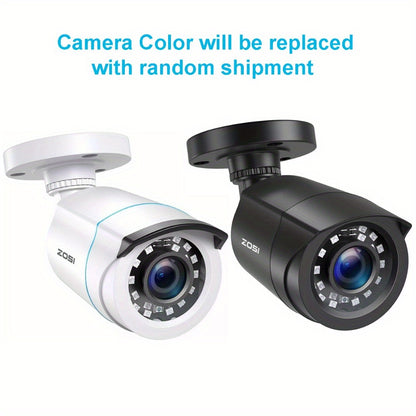 CCTV Beveiligingssysteem – Bewakingscamera Set – Video Surveillance Kit – Veiligheidscamera Systeem – 8 Kanaals DVR Recorder – AI Detectie – 1TB HDD – 4x 1920TVL Camera’s – H265+ Compressie