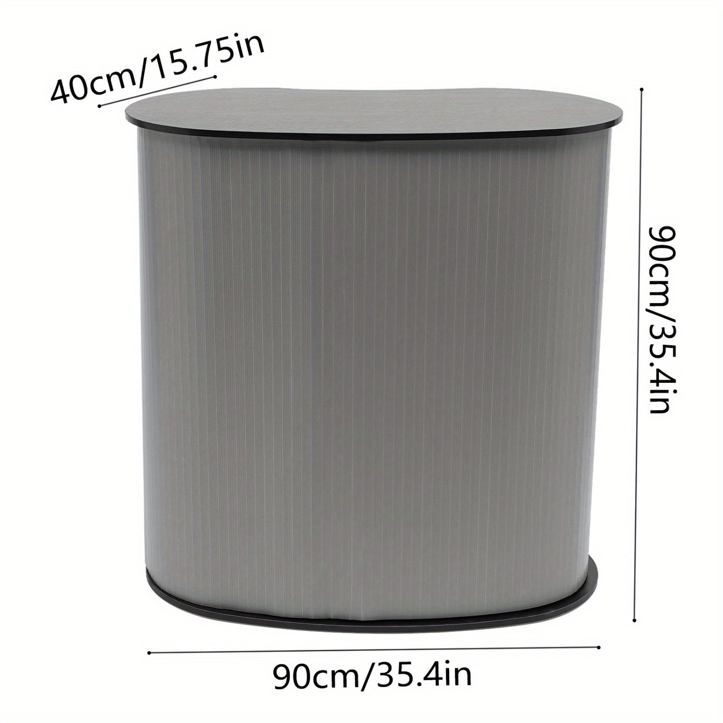 Presentatietafel – Balietafel – Receptietafel – Presentatiestand – Vouwbare Tafel – Compact Formaat 90x40x90 cm – Draagkracht Tot 50 kg