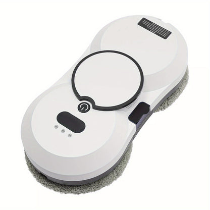 Raamreinigingsrobot – Ramenrobot – Glazenreiniger – Stofzuigerrobot – Dweilrobot – 2-in-1 Stofzuigen en Dweilen – Wit Modern Design – Sterke Draagkracht 6 kg