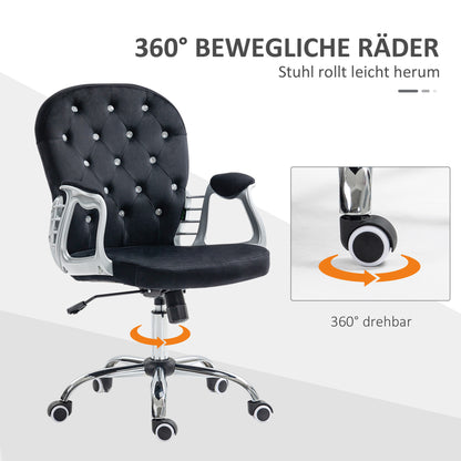 Bureaustoel – Ergonomische Stoel – Office Chair – Draaistoel – Bureau Stoel – Roze PU Bekleding – Verstelbare Hoogte 95-105 cm – Max 120 kg Belastbaar