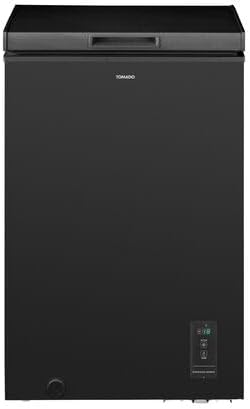 Tomado TCF0991B - Chest freezer - 99 liters - Super freeze - Digital thermostat - Low Frost - Energy label E - Black - QUORE