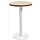vidaXL Bistro table 50 cm MDF light brown
