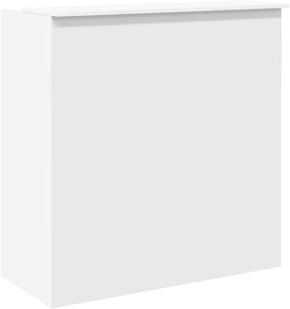 vidaXL Reception desk 100x50x103.5 cm wood black oak colour, reception desk, office reception, check-out desk, salon reception, reception bar