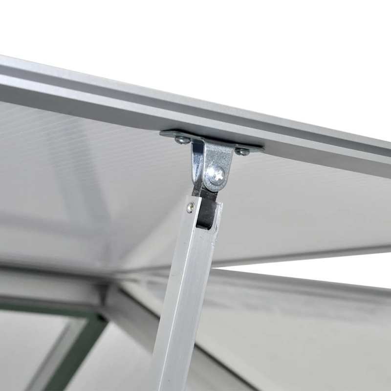 Kweekkas – Tuinkas – Broeikas – Plantenkas – Serre – Aluminium Frame – 4,6 m² Groeiruimte – Duurzaam Weerbestendig – Transparante Panelen – Verstelbare Ventilatie & Deuren