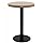 vidaXL Bistro table 60 cm MDF light brown - QUORE