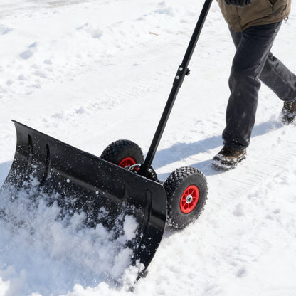 Sneeuwschuiver – Sneeuwschep – Sneeuwruimer – Sneeuwbladschep – Winterruimer – Verstelbare Hoogte 5-standen – Stalen Blad 74 cm