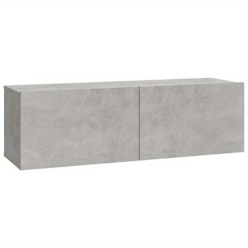 tv meubelset – tv-meubel – wandkast – woonkamermeubel – dressoir – behandeld hout – betongrijs