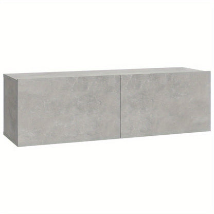 tv meubelset – tv-meubel – wandkast – woonkamermeubel – dressoir – behandeld hout – betongrijs