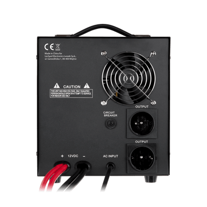 No-break – Noodstroomvoorziening – UPS – Back-up Stroom – Stroomonderbreking Beveiliging – 2000 VA / 1200 W – Pure Sinusgolf Inverter
