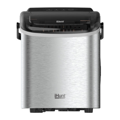 IJsblokjesmaker – IJsmachine – IJsblokjesmaker Compact – IJsblokjesmachine Draagbaar – IJsklontjesmaker – Stil In Gebruik – 12-15 Kg Per Dag Capaciteit – 8-10 Minuten Snelle Productie