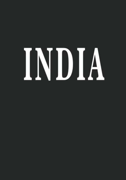 India: A Blank Decorative Book with Country Name for coffee tables, living room, bookshelves and interior design styling, Stack decor books together ... gift for adults, women, men, seniors