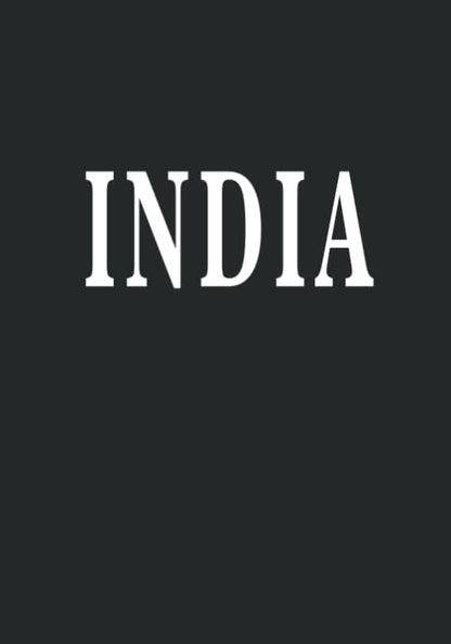 India: A Blank Decorative Book with Country Name for coffee tables, living room, bookshelves and interior design styling, Stack decor books together ... gift for adults, women, men, seniors