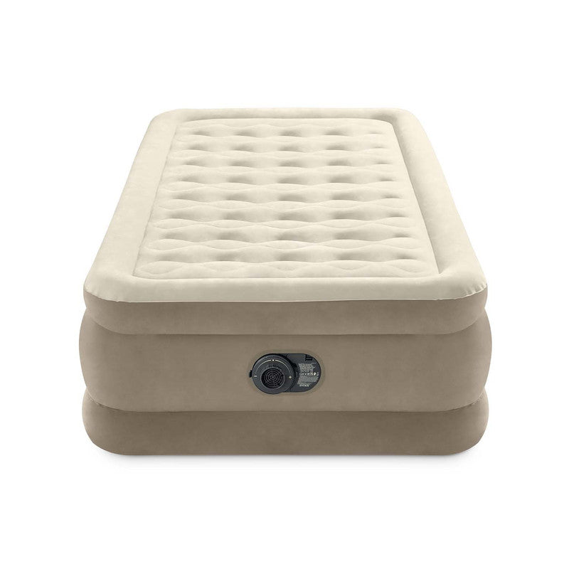 Luchtbed – Opblaasbaar Bed – Slaapmat – Luchtmatras – Opblaasbed – Ingebouwde Elektrische Pomp – 191x99x46 cm – Fiber-Tech & Dura-Beam Technologie