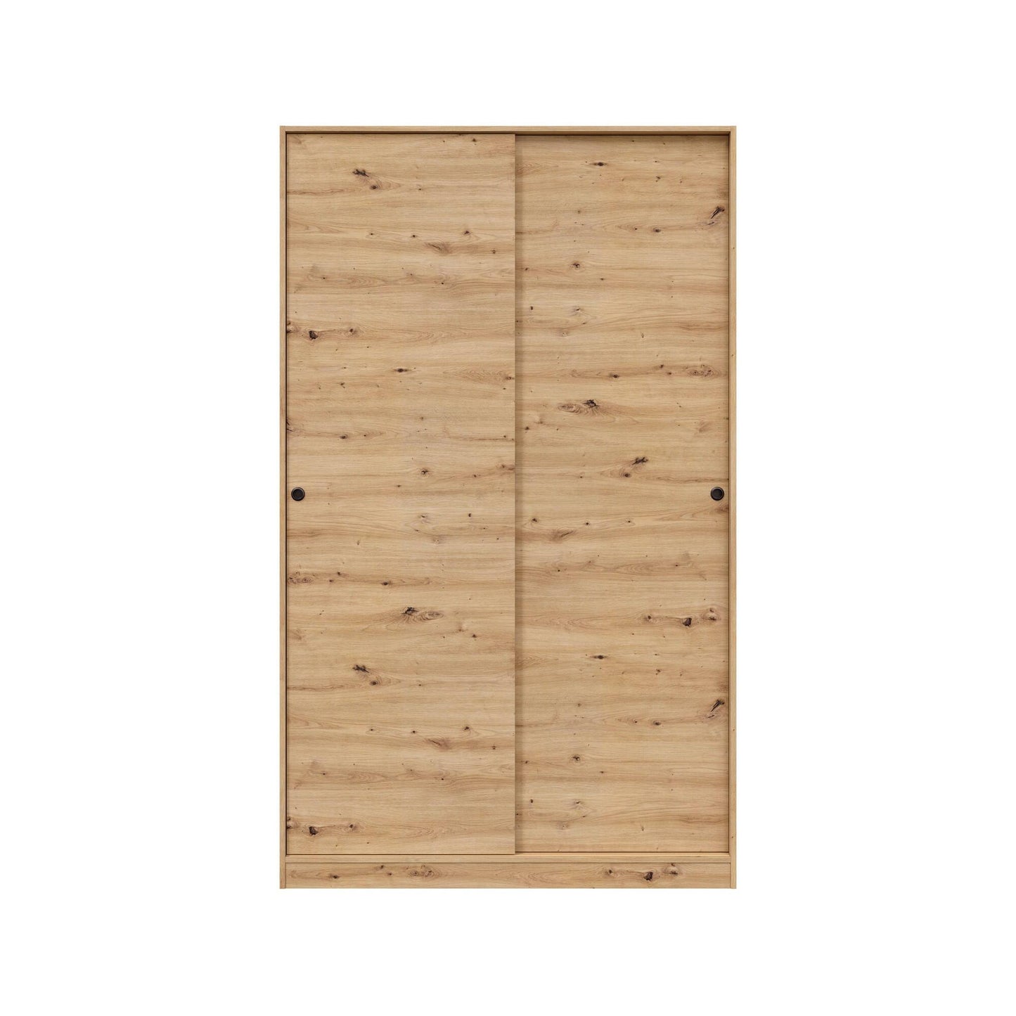 Wardrobe 2 in Front of Dnoce, Bedroom Closet, Furniture with 4 Shelves And Clothes Rail, 120X50H200 Cm, Available in 4 Colors