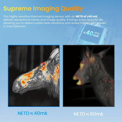 nachtkijker – nachtkijker verrekijker – monoculair – thermal scope – infrarood – 8x digitale zoom – 4000mAh batterij – 384x288 HD resolutie