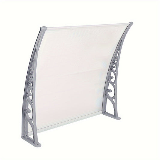Polycarbonaatplaat – Dakplaat – Kunststofplaat – Kanaalplaat – Lichtdoorlatend – 100x100 cm – Aluminium Frame – Weerbestendig & UV-Bestendig