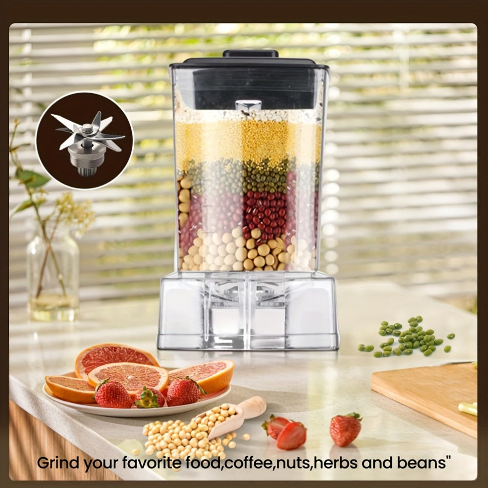 Blender – Keukenmachine – Mixer – IJscutter – Sapmaker – 2,5 Liter Glas – 6000W Krachtige Motor – 9 Snelheidsstanden