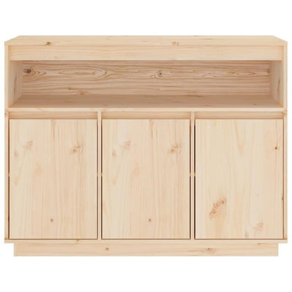 Dressoir – Opbergkast – Ladekast – Buffetkast – Kast – Massief Dennenhout – 104,5x34x80 cm – Modern Europees Design