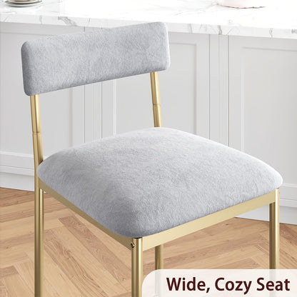 Barset Golden Marble – Bistrotafel Set – Eettafel Compact – Keukentafel Met Stoelen – 3-Tier Rek – Ruimtebesparend – Moderne Gouden Accent