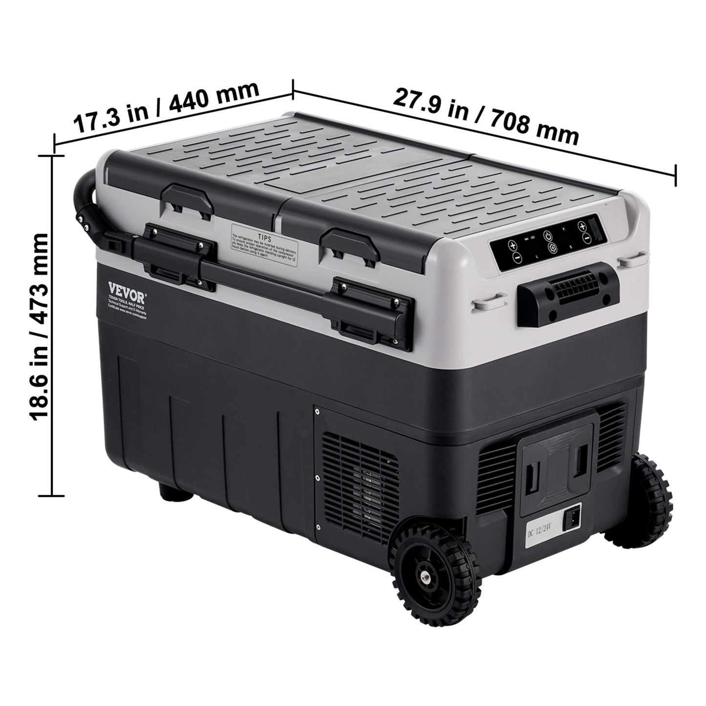 Mobiele Koelkast – Draagbare Koelbox – Camping Koelkast – Compressor Koelbox – 40 Liter – Snel Koelen – Stil En Energiezuinig