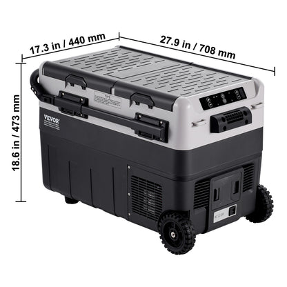 Mobiele Koelkast – Draagbare Koelbox – Camping Koelkast – Compressor Koelbox – 40 Liter – Snel Koelen – Stil En Energiezuinig
