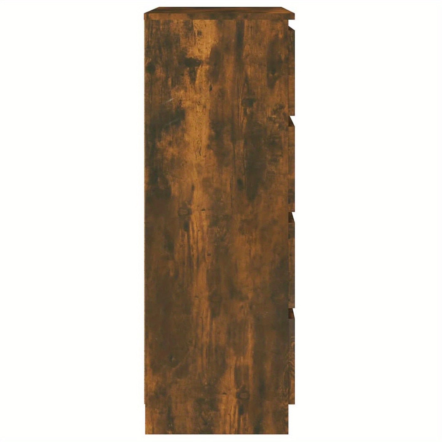 Dressoir – Sideboard – Opbergkast – Ladekast – Kast – Rustiek Smokey Eiken – Compact Formaat 60,96x35,56x99,06 cm – Vrijstaand Met 2 Laden